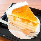 Мандариновая шарлотка-торт