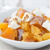 Салат «Нежность» из апельсинов и сыра