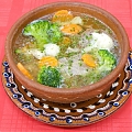 Суп-пюре из замороженных овощей