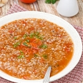Суп томатный с гречневой крупой